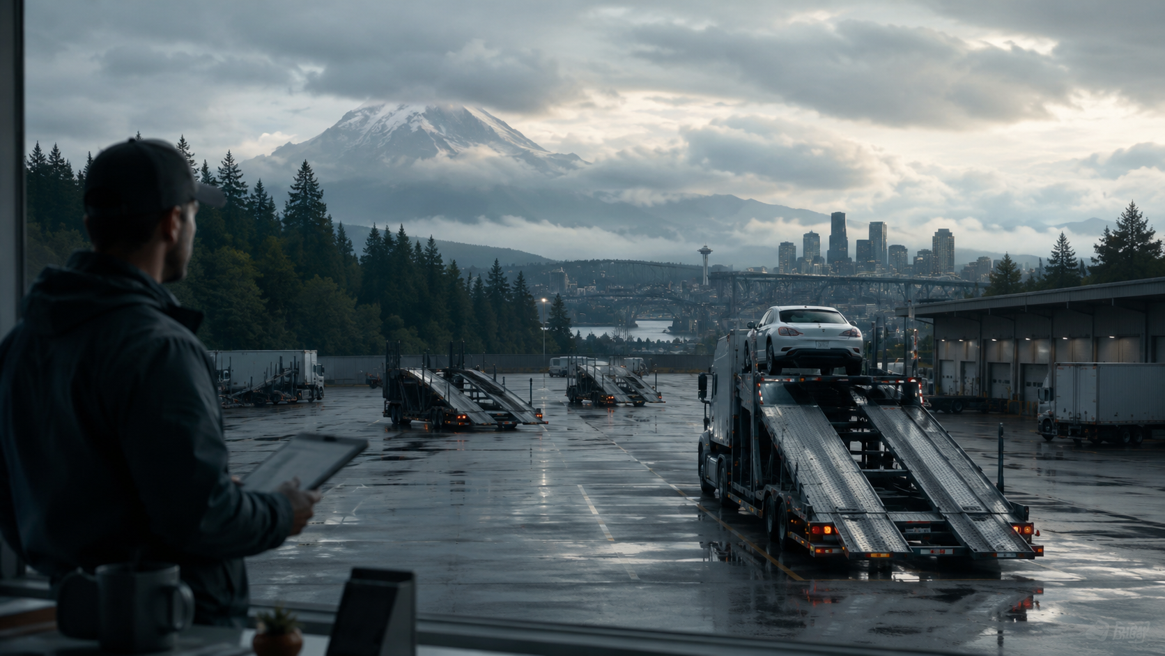 Seattle & Portland yards near holding capacity